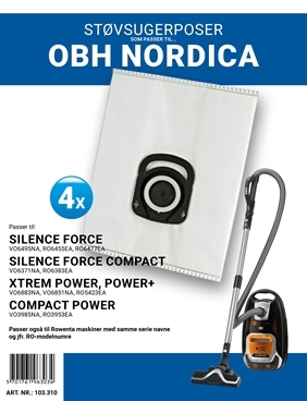 Støvsugerpose OBH Nordica Silence Force